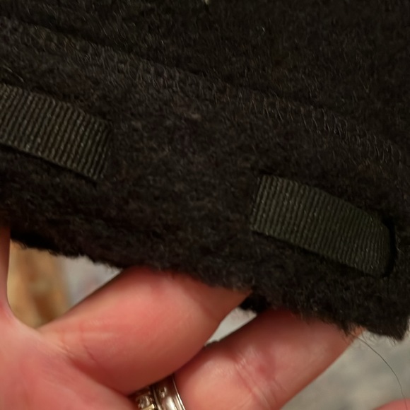 Wool jacket with grow grain ribbon trim, and ruffle - Picture 4 of 10